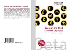 Buchcover von Spain at the 1964 Summer Olympics