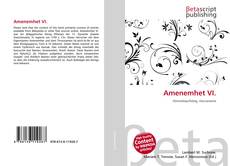 Buchcover von Amenemhet VI.