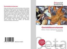 Buchcover von Goniolobocerataceae
