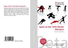 Buchcover von Spain at the 1976 Winter Olympics