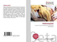 Copertina di Hebetoxyites