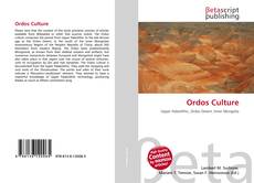 Couverture de Ordos Culture