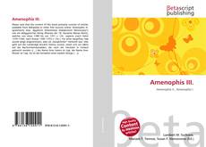 Buchcover von Amenophis III.