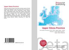 Bookcover of Upper Silesia Province