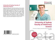 University of Sydney Faculty of Veterinary Science的封面