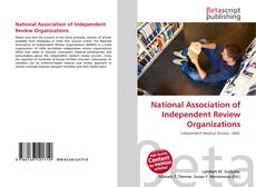 National Association of Independent Review Organizations的封面