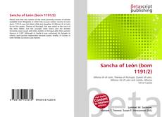 Capa do livro de Sancha of León (born 1191/2) 