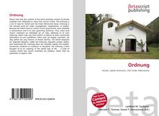 Couverture de Ordnung