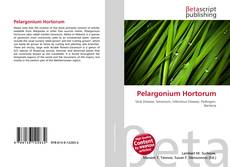 Capa do livro de Pelargonium Hortorum 