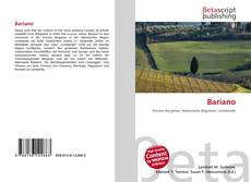 Capa do livro de Bariano 