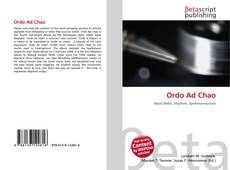 Bookcover of Ordo Ad Chao