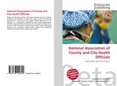 Bookcover of National Association of County and City Health Officials