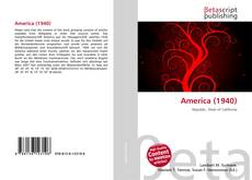 Buchcover von America (1940)