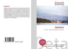 Capa do livro de Barilović 