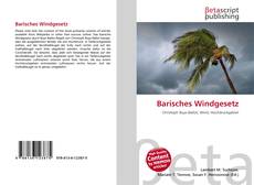 Buchcover von Barisches Windgesetz