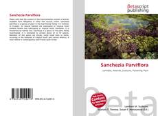 Buchcover von Sanchezia Parviflora