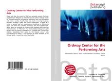 Capa do livro de Ordway Center for the Performing Arts 