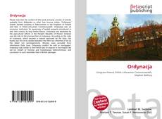 Capa do livro de Ordynacja 