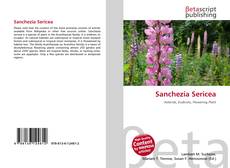 Capa do livro de Sanchezia Sericea 