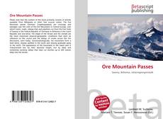 Buchcover von Ore Mountain Passes