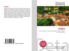 Buchcover von Joigny