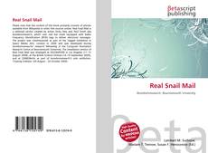 Capa do livro de Real Snail Mail 