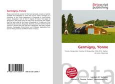 Portada del libro de Germigny, Yonne