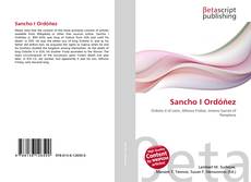 Обложка Sancho I Ordóñez