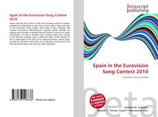 Portada del libro de Spain in the Eurovision Song Contest 2010