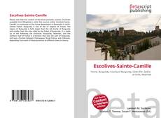 Portada del libro de Escolives-Sainte-Camille