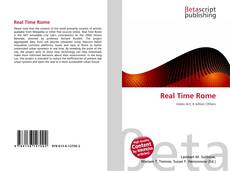 Portada del libro de Real Time Rome