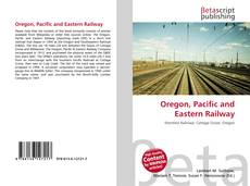 Portada del libro de Oregon, Pacific and Eastern Railway