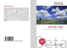 Portada del libro de Ore City, Texas