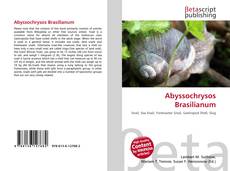 Portada del libro de Abyssochrysos Brasilianum
