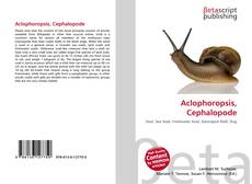 Aclophoropsis, Cephalopode的封面