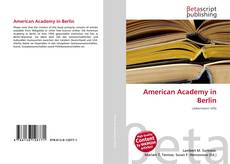 American Academy in Berlin的封面