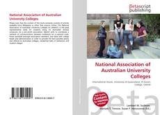 Copertina di National Association of Australian University Colleges