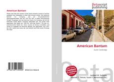 Copertina di American Bantam