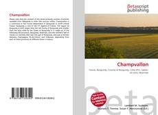 Copertina di Champvallon