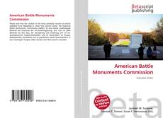 Copertina di American Battle Monuments Commission