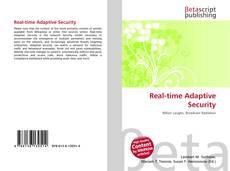 Copertina di Real-time Adaptive Security