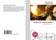 Copertina di American Colony Hotel