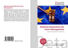 Copertina di National Association for Court Management