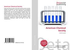 Copertina di American Chemical Society