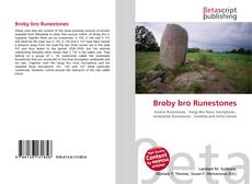 Copertina di Broby bro Runestones