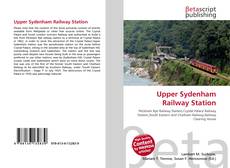 Copertina di Upper Sydenham Railway Station