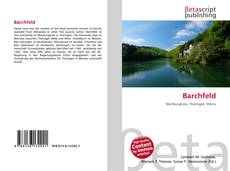 Copertina di Barchfeld