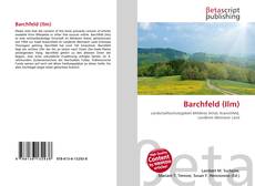 Copertina di Barchfeld (Ilm)
