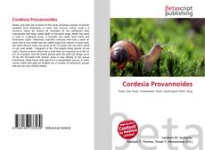 Copertina di Cordesia Provannoides