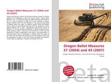 Copertina di Oregon Ballot Measures 37 (2004) and 49 (2007)